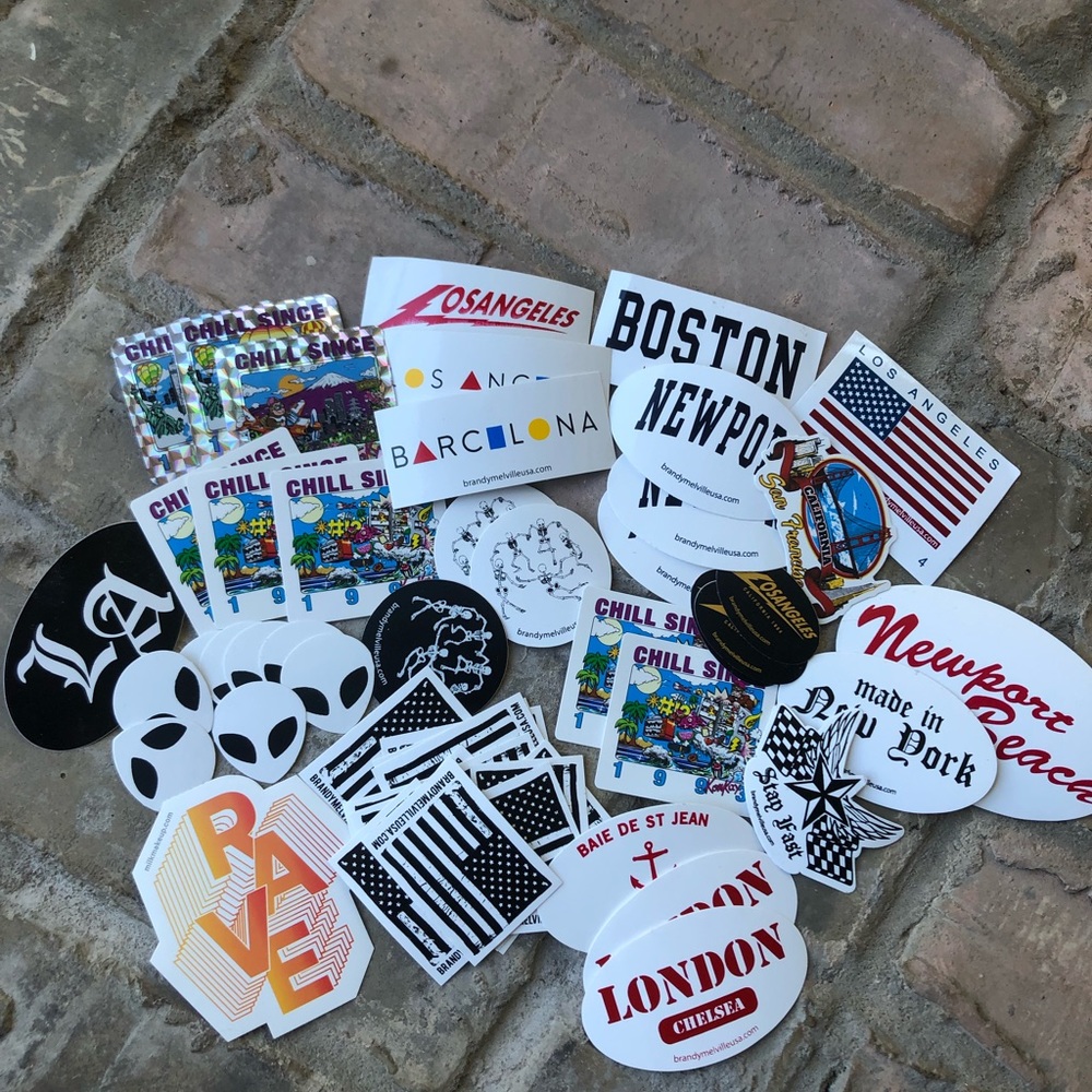 Brandy Melville Stickers!! & More!!!